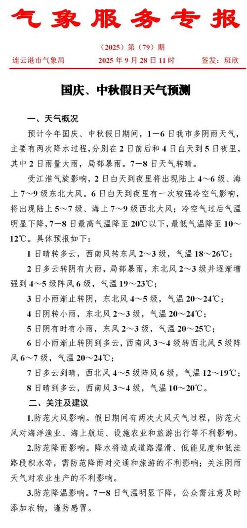 湖南国庆天气预报查询截图