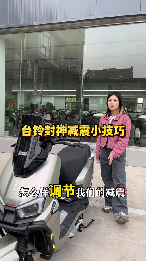 电动车后减震器怎么调