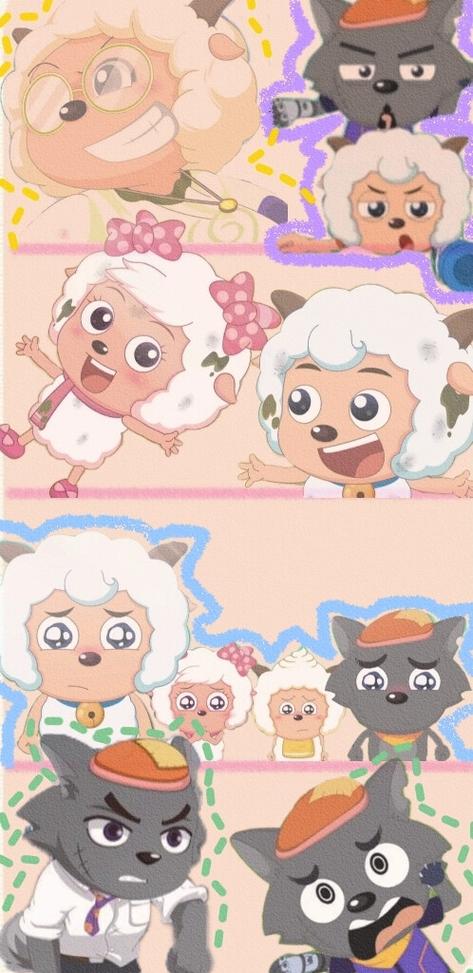 喜羊羊创作背景图片图标