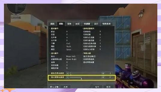 cf狙击设置