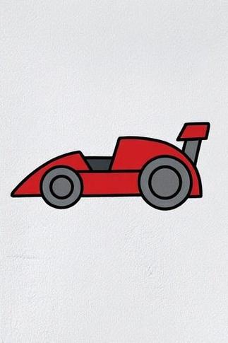 趣味手画赛车