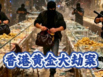 香港机场发生黄金大劫案