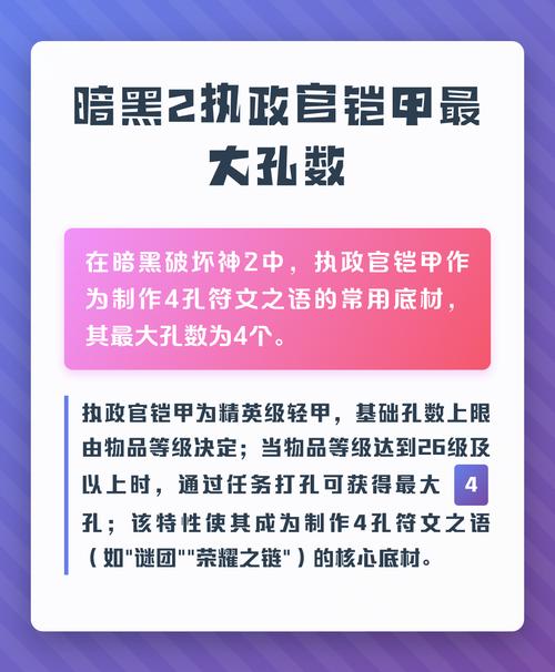 执政官铠甲最大几孔