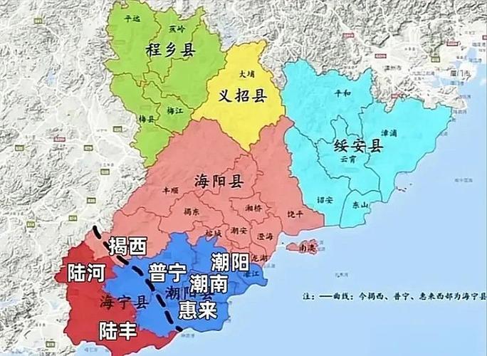 陆丰市的地图