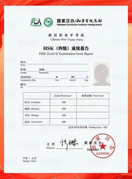 HSK四级考试