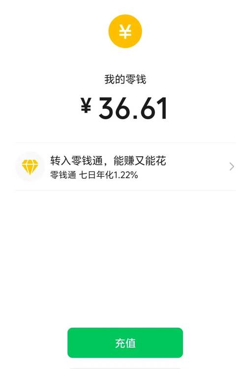 微信零钱免费提现图标