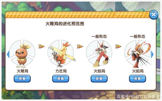 口袋妖怪火焰鸡加速特性