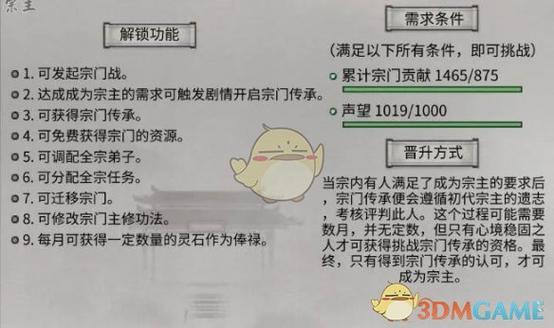 鬼谷八荒宗门怎么搬迁图标