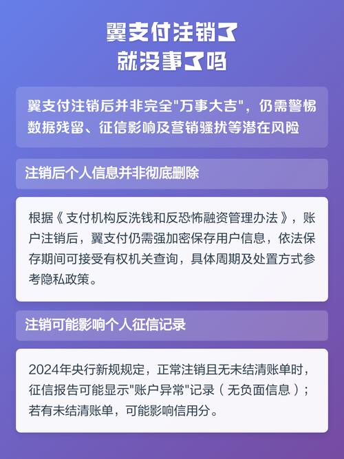 翼支付注销了就没事了吗
