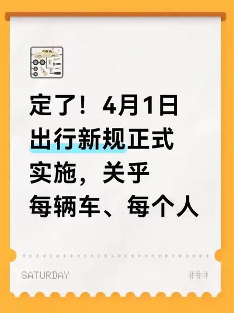 2026年4月1月新交规