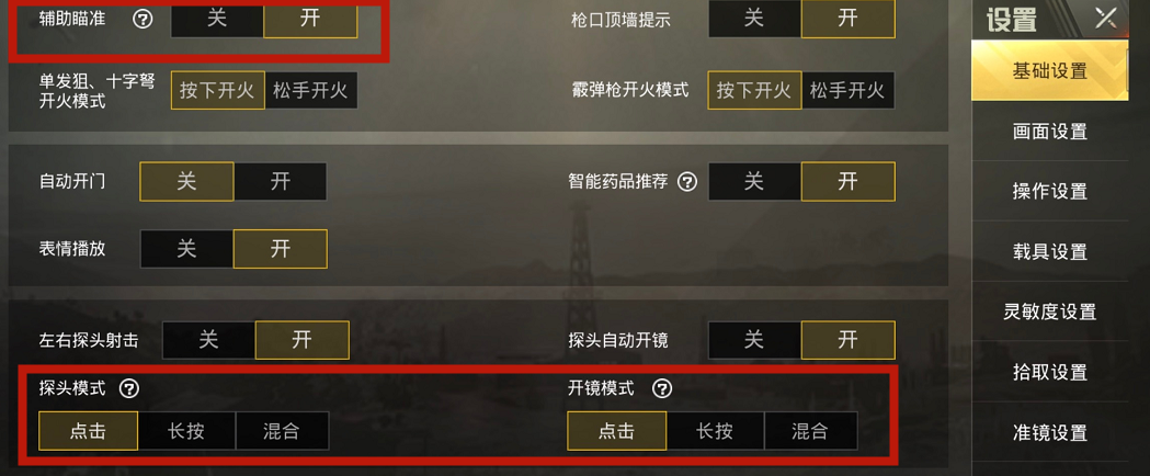 刺激战场国际服设置