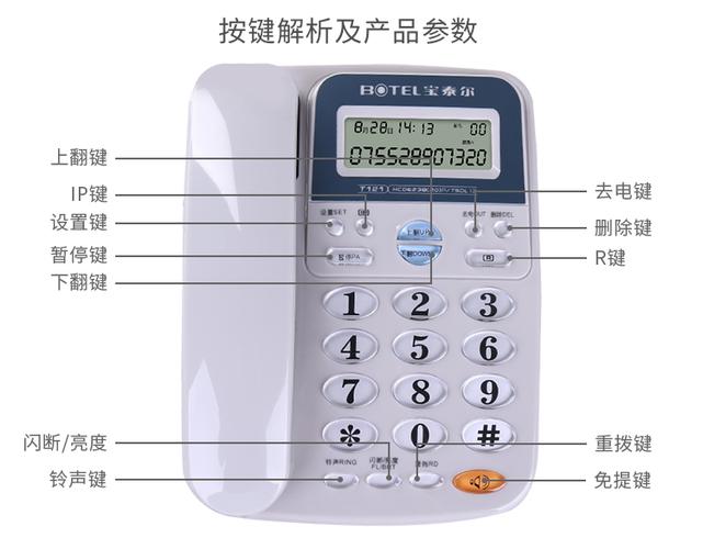 座机音量键的用途