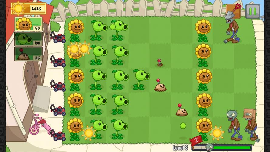 植物大战僵尸1无限阳光版破解版游戏截图