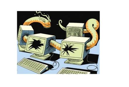 qq中病毒的图片