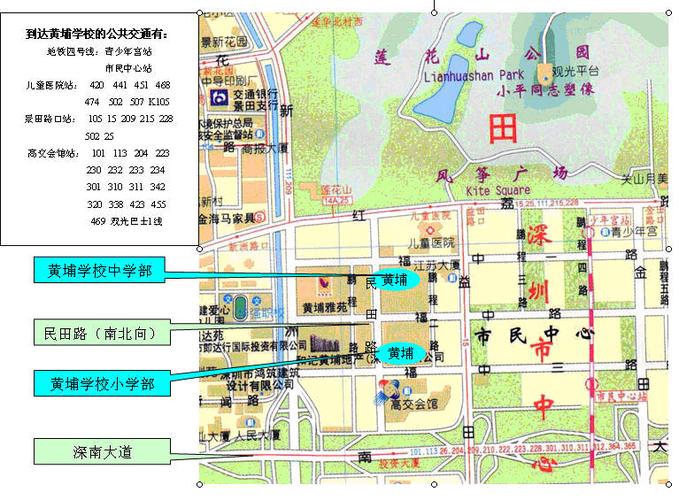 学校所在区域截图