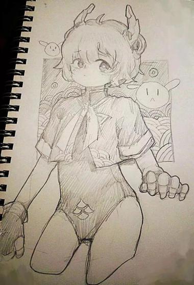 孙膑最简单画法