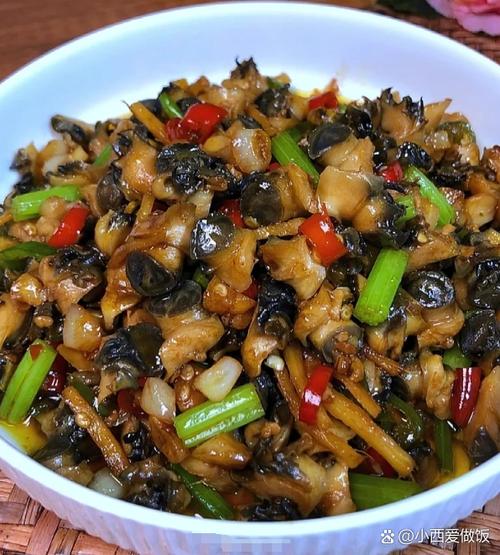 田螺肉取出来之后怎么炒好吃