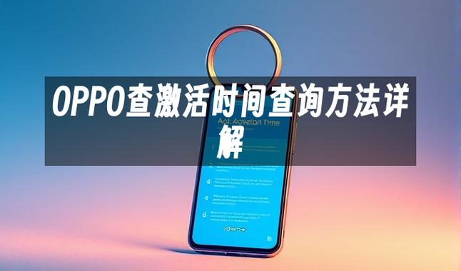 oppo手机从哪里看激活时间