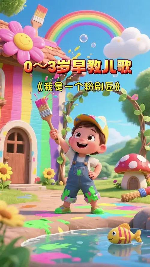 歌曲粉刷匠儿歌图标
