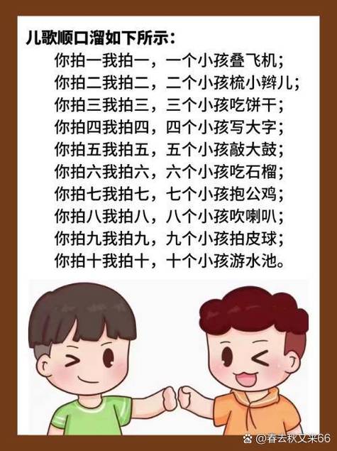 儿歌你拍一我拍一到十的口诀图标