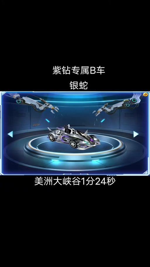 飞车端游紫钻1～7成长值