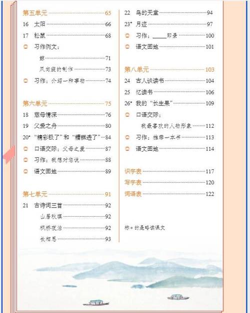 小学语文五年级上册内容游戏截图