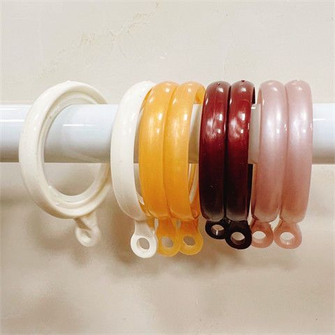 窗帘圆圈扣环怎么拆卸