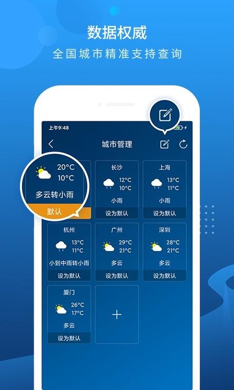 手机桌面天气和时间截图