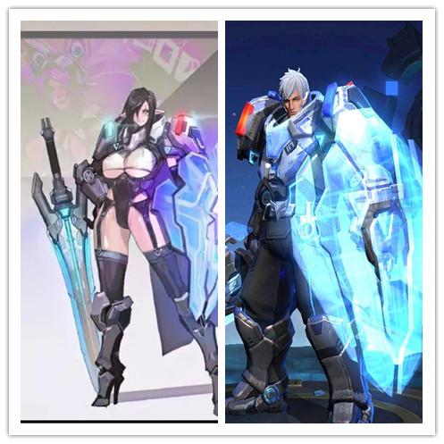 女变男游戏人物