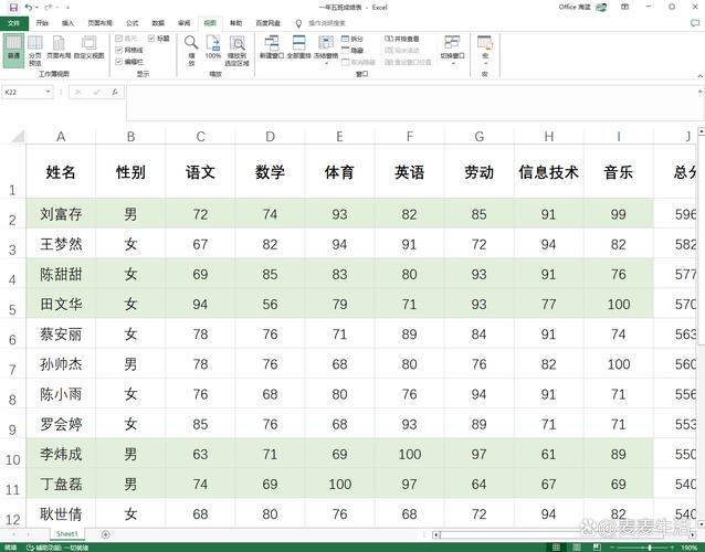 电子表格左右移动的条没有了缩略图