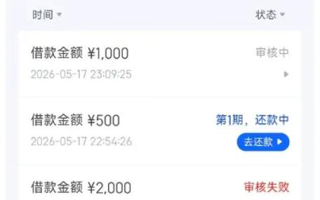信用飞上午拒绝下午下款了
