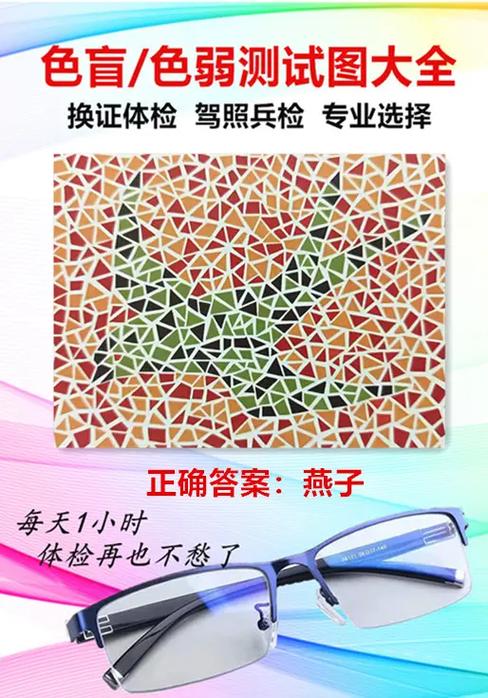 车管所色盲测试图12张截图