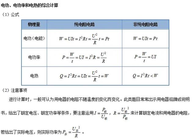 220v功率计算公式