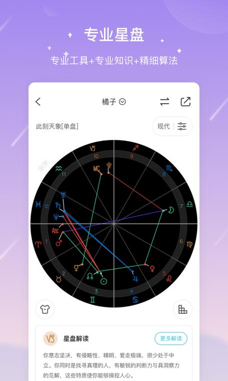 星盘测算app截图
