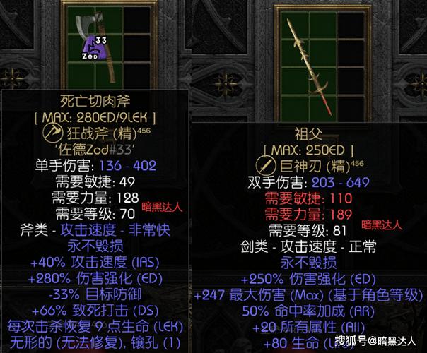 暗黑二显示掉落物品缩略图