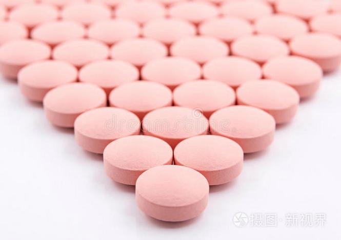 日本粉色的小药丸