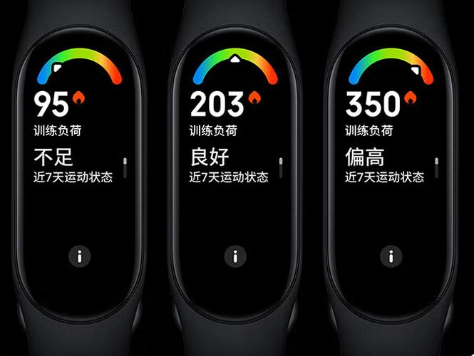 小米手环监测运动量的功能截图