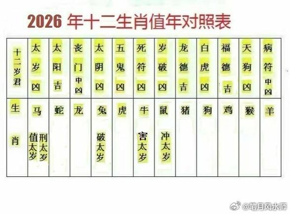 太岁十二神煞正确排法截图