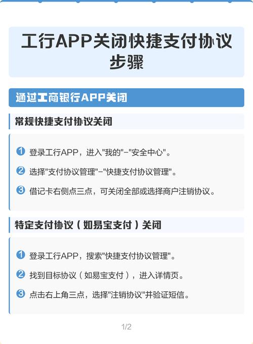 怎么取消工商银行快捷支付