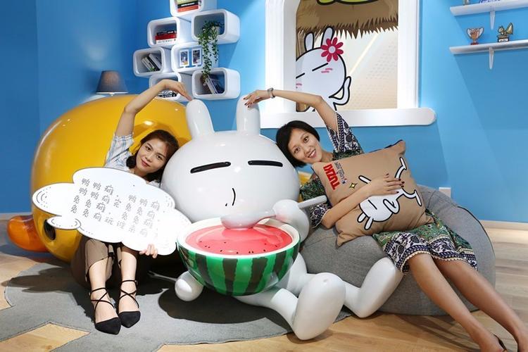 女团兔斯的人气最旺