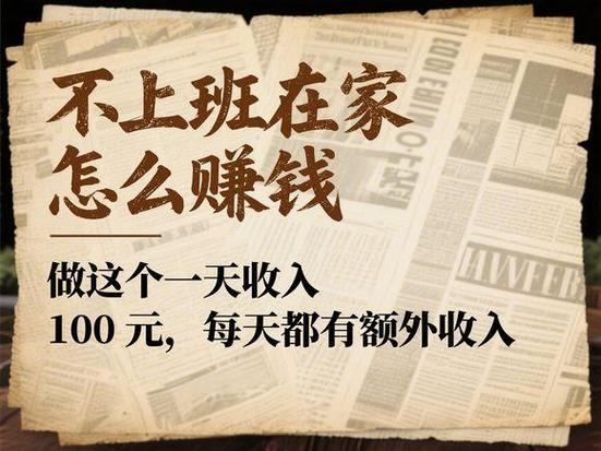 怎么一天赚100