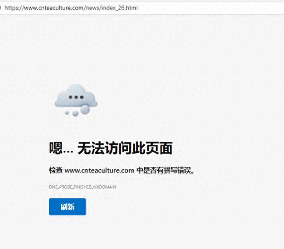 网页打不开无法访问此网站截图