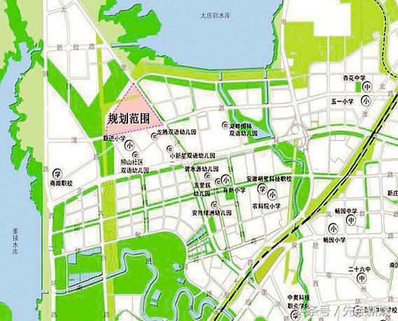 合肥龙王片区规划图