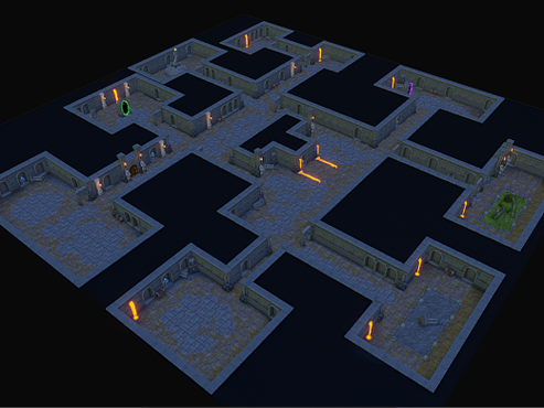 地牢探索3d