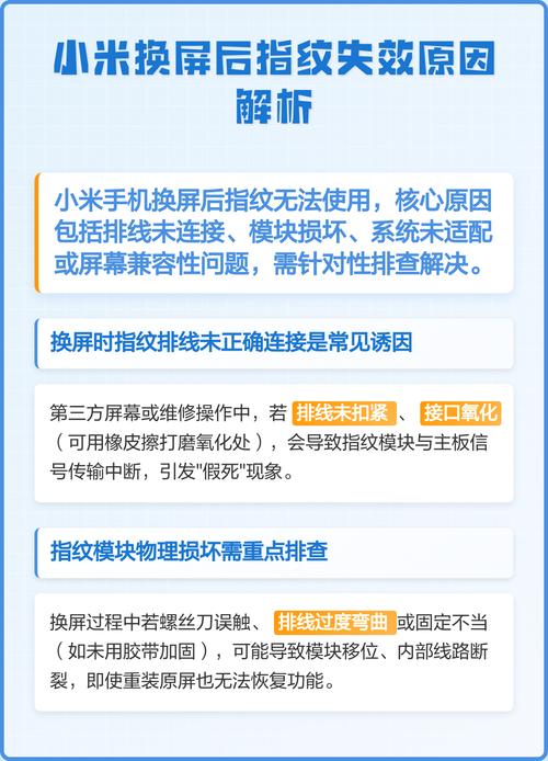 小米手机换屏幕指纹失灵截图