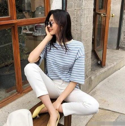 溜肩夏天穿什么衣服好看