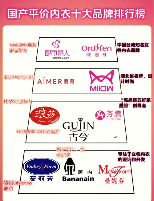 国产十大内衣品牌