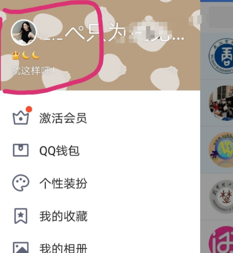 qq的个人资料在哪里找游戏截图