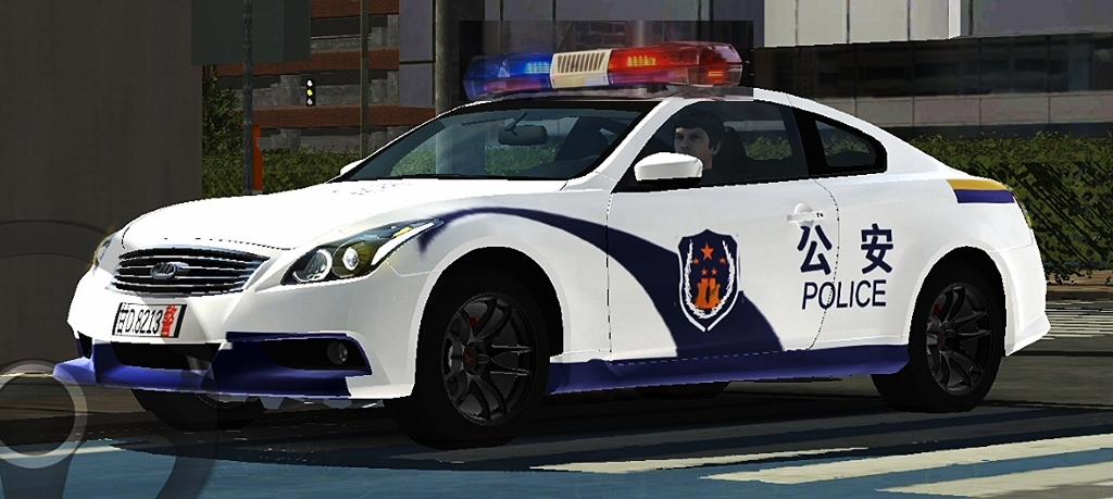 手动挡停车场LAPD警车涂装教程