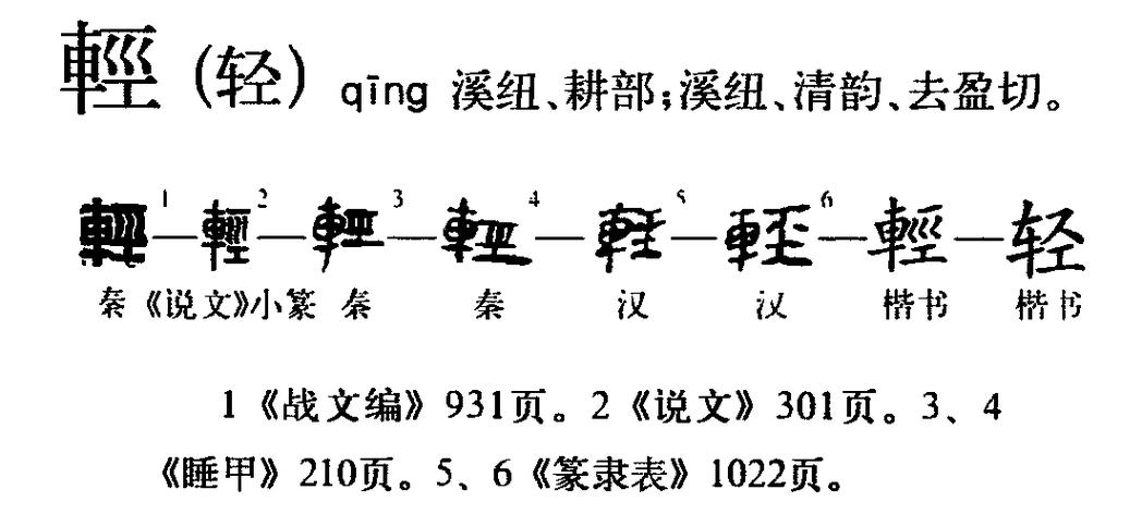 古代带轻字的名字